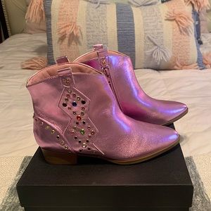 Yosi Samra Girls Dallas Boots | size 4